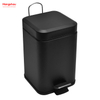 3L Stainless Steel Square Pedal Bin with Soft Close Bathroom/bedroom/office Device High Quality Trash Can with Foot Pedal Dustbin Pedal Bin Garbage Can