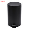 7L Dust Bins For Indoor Trash Can Powder Coating Household Pedal Waste Bin Bathroom Trash Can Metal Morden Style Dustbin Garbage Can 