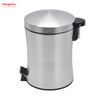 5L Office And Kitchen Use Waste Bins Genre Dustbin Garbage Can Stainless Steel Household Bathroom Inner Bucket Trash Bin with Step Pedal for 