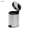 5L Stainless Steel Household Bathroom Inner Bucket Trash Bin with Step Pedal for Office And Kitchen Use Waste Bins Genre Dustbin Garbage Can