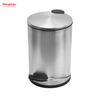 7L Patent Design Bathroom Metal Trash Can High Class Stainless Food Kitchen Waste Bin With Foot Pedal Garbage Can Dust Bins Household Pedal Waste Bin For Indoor Trash Can Foot Pedal 