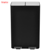60 Liters Garbage Sorting Kitchen Waste Outdoor Stainless Steel Trash Can