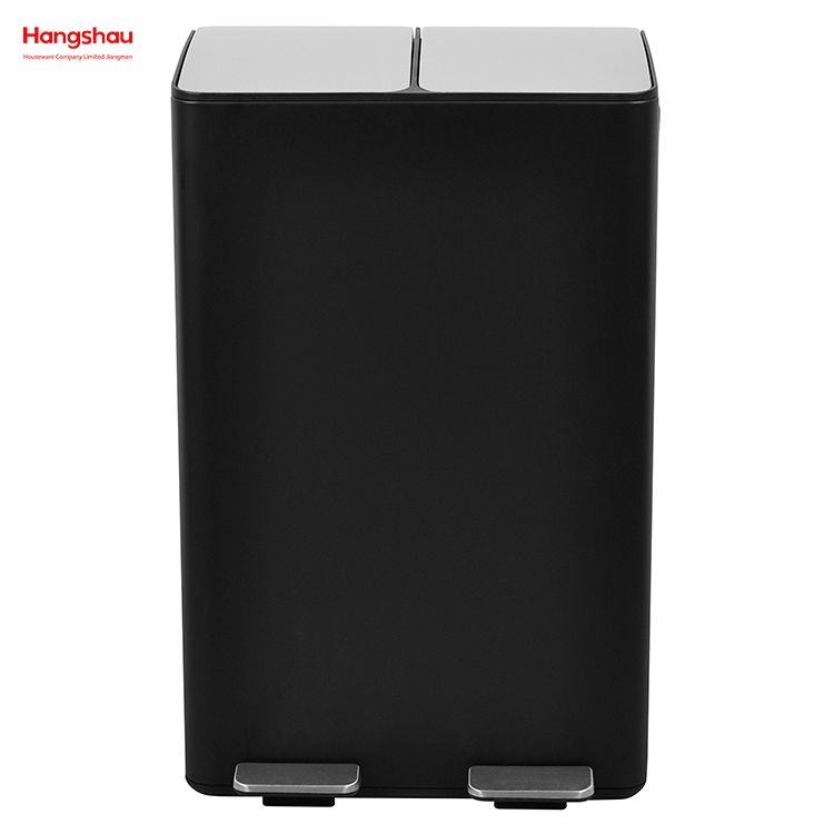60 Liters Garbage Sorting Kitchen Waste Outdoor Stainless Steel Trash Can