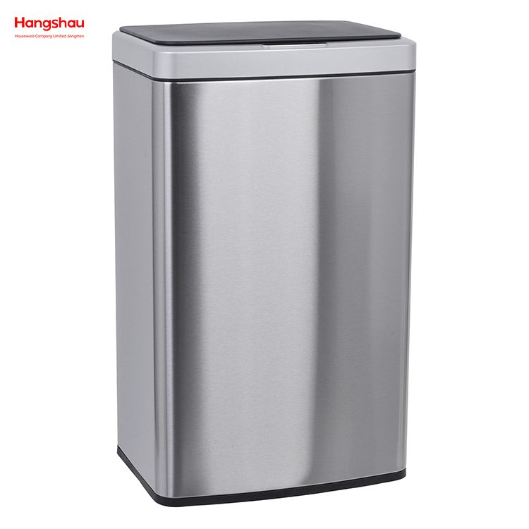 Sensor Automatic Dustbin Plastic Garbage Bin Stainless Steel 20L Smart Kitchen Rubbish Dust Trash Can Induction Waste Bins 