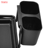 Black Powder Coated Aluminum Alloy Dish Rack Plastic Dish Tray Rack Kitchen Stand Dish Rack Countertop Dish Rack Cup Holder 