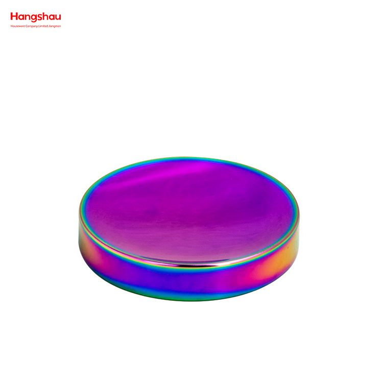 Polishing Electroplating Rainbow Color Bathroom Accessories Luxury Set Luxury Family Soap Dispenser Toothbrush Holder Tumbler Soap Dish Toiletbrush Holder Ceramic 