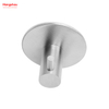 Circular Towel Hooks Bathroom Metal Hooks for Wall Stainless Steel Sticky Hook Adhesive Wall Hanging Hook with Dual Adhesive Tape