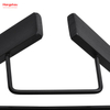 Black Aluminium Bathroom Corner Rack With Metal Shower Caddy Bath Storage Rack Wall Shelf Wall Mounted Bracket