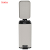 Office Trash Can Iron Rectangular Pedal Bin Kitchen Bathroom Foot Pedal Dustbin With Rubbish Bin Garbage Hotel Dust Bin