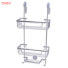 Bathroom Aluminum Hanger 3 Layer Wall Mounted Hanging Basket Wall Mounted Bathroom Accessories Shower Caddy In Aluminum Bathroom Shelf Anti-rust Durable