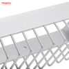Aluminium Bathroom Corner Rack With Metal Rectangular Shape Shower Caddy Bath Storage Rack Wall Shelf Wall Mounted Bracket