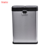 40L Kitchen Garbage Classification Waste Cafeteria Sorting Garbage Bins Outdoor Stainless Steel Environment protection Classification Trash Can