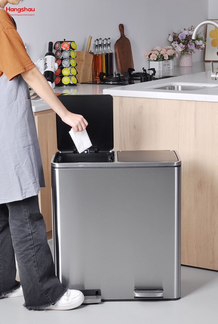 Cafeteria Garbage Bins