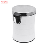 5L Bathroom Powder Coating Household Pedal Waste Bin Metal Trash Can For Indoor Trash Can Morden Style Dustbin Garbage Can Dust Bins