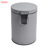 5L Household Pedal Waste Bin Dust Bins For Indoor Trash Can Bathroom Trash Can Morden Style Dustbin Garbage Can Metal Powder Coating