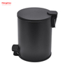 5L Bathroom Trash Can Metal Morden Style Dustbin Garbage Can Powder Coating Household Pedal Waste Bin Dust Bins For Indoor Trash Can 