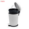 5L Metal Powder Coating Household Pedal Waste Bin Dust Bins Morden Style Dustbin Garbage Can For Indoor Trash Can Bathroom Trash Can