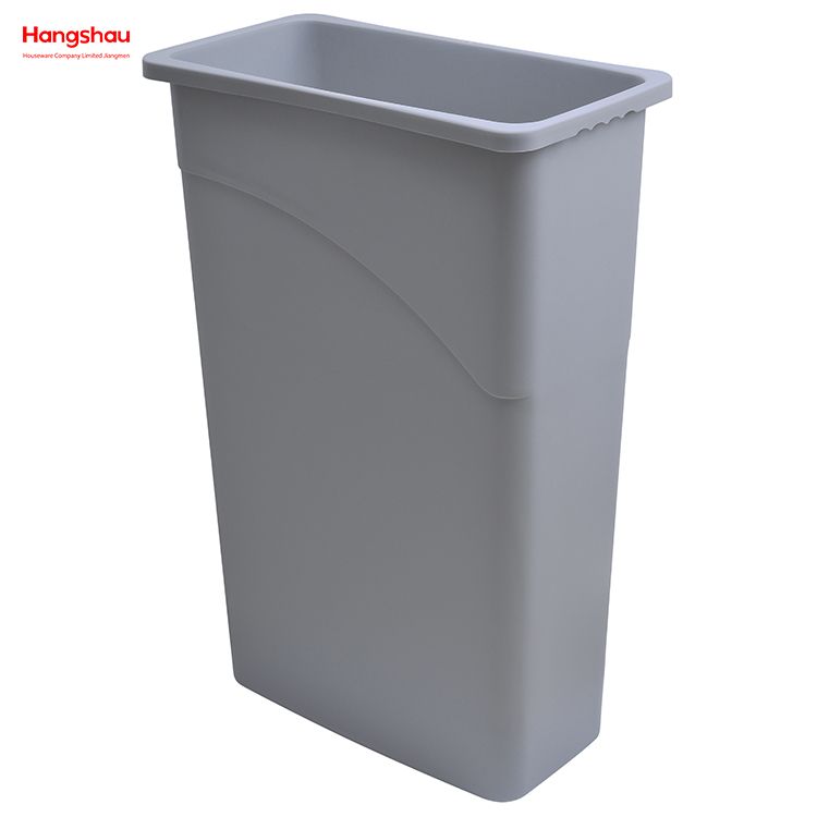 90L Large Plastic Garbage Bin Open Top Trash Bin