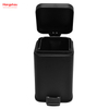 3L Stainless Steel Square Pedal Bin with Soft Close Bathroom/bedroom/office Device High Quality Trash Can with Foot Pedal Dustbin Pedal Bin Garbage Can