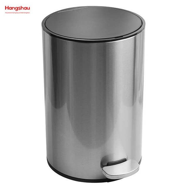 10L Household Bathroom Pedal Pedal Trash Bin with Step Pedal Office And Kitchen Use Waste Bins Dustbin Garbage Can