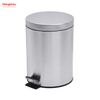 5L Stainless Steel Household Bathroom Inner Bucket Trash Bin with Step Pedal for Office And Kitchen Use Waste Bins Genre Dustbin Garbage Can