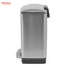 Stainless Steel Quadrate Shaped Dustbin 12l Step Bin Indoor Kitchen Using Waste Bin Outdoor Rubbish Bin With Soft Closing