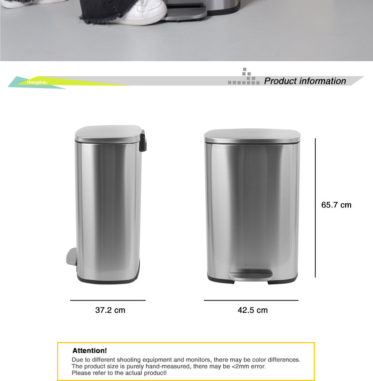 Stainless Steel Dustbin
