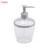 Transparent Plastic Bathroom Accessories Luxury Set Luxury Family Soap Dispenser Toothbrush Holder Tumbler Soap Dish 