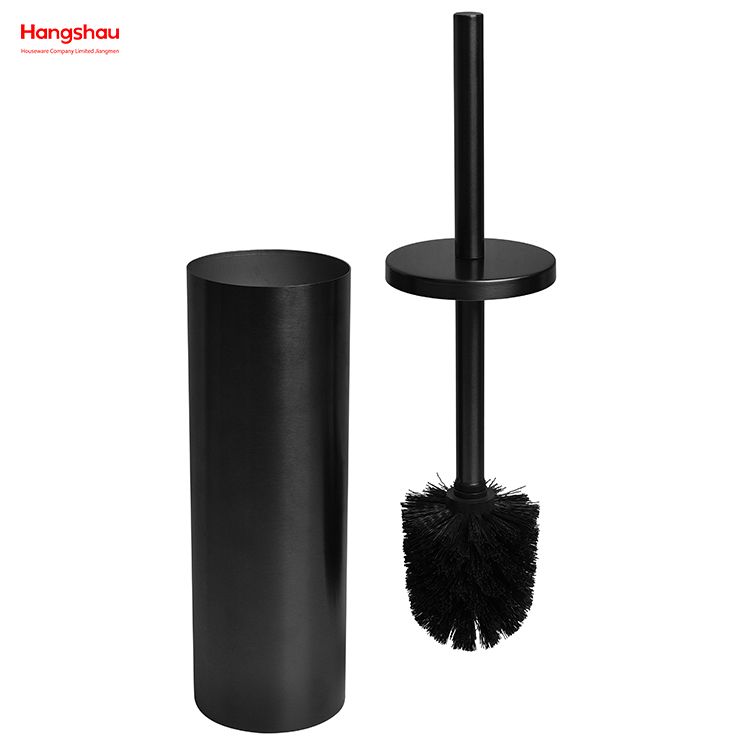 Stainless Steel Brushed And Black Nickel Lacquer Spraying Complete Bathroom Lotion Bottle Dispenser Foam Pump Soap Bottle Bathroom Accessories Luxury Set