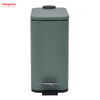 Kitchen Bathroom Hotel Dust Bin Foot Pedal Dustbin With Rubbish Bin Garbage Office Trash Can Iron Rectangular Pedal Bin 