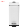Bathroom Hotel Dust Bin Foot Pedal Dustbin With Rubbish Bin Garbage Kitchen Office Trash Can Iron Rectangular Pedal Bin 