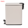 Kitchen Hotel Office Trash Can Iron Rectangular Pedal Bin Hotel Dust Bin Foot Pedal Dustbin With Rubbish Bin Garbage
