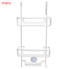 Bathroom Accessories Shower Caddy In Aluminum Bathroom Shelf Anti-rust Durable Bathroom Aluminum Hanger 3 Layer Wall Mounted Hanging Basket Wall Mounted 