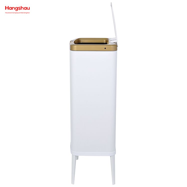 55L Smart Kitchen Rubbish Dust Trash Can Induction Waste Bins Sensor Automatic Dustbin Plastic Garbage Bin 
