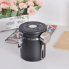 Coffee Canister With Valve & Date Tracker Coffee Grounds Beans Canister Stainless Steel Airtight Coffee Canister