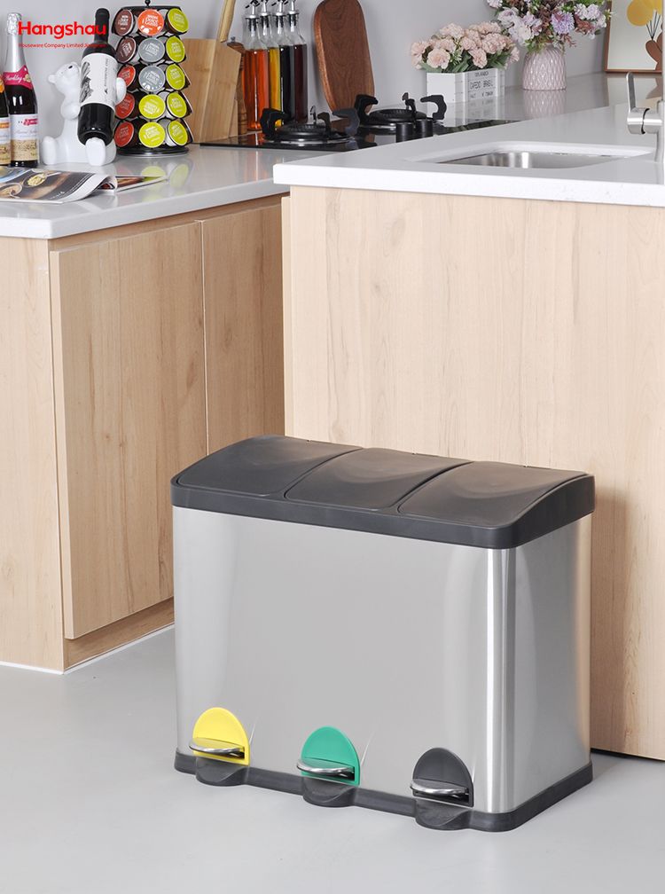 Cafeteria Garbage Bins
