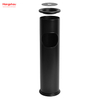 8L Ashtrays in Public Places Waste Bins Smoking Area Trash Can Stainless Steel Small Round Ashtray Dustbin Metal With An Ashtray In The Hotel LobbyTrash Can