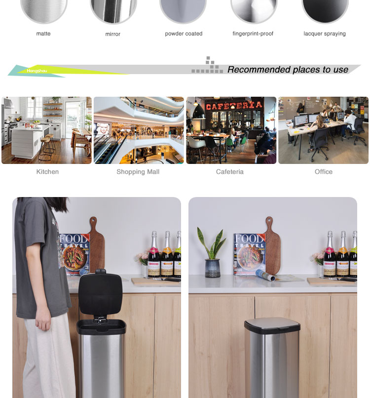 Kitchen Storage Trash Can