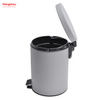 5L Household Pedal Waste Bin Dust Bins For Indoor Trash Can Bathroom Trash Can Morden Style Dustbin Garbage Can Metal Powder Coating