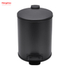 5L Bathroom Trash Can Metal Morden Style Dustbin Garbage Can Powder Coating Household Pedal Waste Bin Dust Bins For Indoor Trash Can 