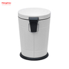 5L Metal Powder Coating Household Pedal Waste Bin Dust Bins Morden Style Dustbin Garbage Can For Indoor Trash Can Bathroom Trash Can
