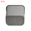 Customized Pp Plastic Rectangle Press Type Indoor Kitchen 26L Prectangle Trash Can Dustbin Open Top Trash Can