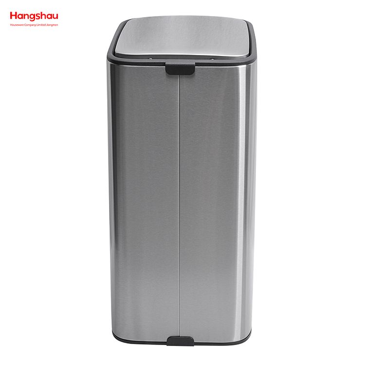 11.5L Stainless Steel Rectangular Pedal Bin Hotel Dust Bin Foot Pedal Dustbin With Rubbish Bin Garbage For Kitchen Hotel Office Trash Can