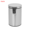 Circular High-quality Stainless Steel Trash Can Household Pedal Bin Bathroom Trash Bin