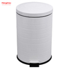 20L Kitchen Garbage Can Household Dust Bins For Indoor Trash Can Powder Coating Pedal Waste Bin Bathroom Trash Can Metal Morden Style Dustbin 