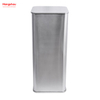 30L Stainless Steel Metal Morden Style Dustbin Kitchen Garbage Can Household Dust Bins For Indoor Trash Can Powder Coating Pedal Waste Bin Bathroom Trash Can 