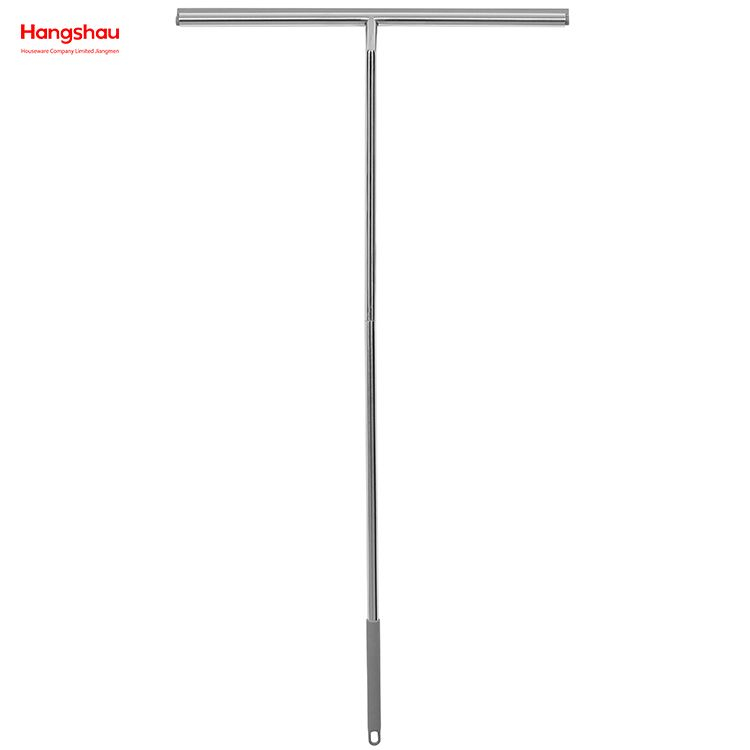 External Wall Glass Long Stainless Steel Cleans Squeegee Handheld Metal Window Cleaner Window Squeegee
