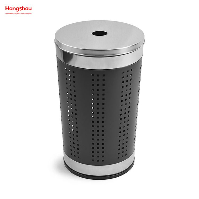 Metal Laundry Basket with Lid Home Storage Basket Laundry Hamper Washing Storage Dirty Clothes Laundry Basket Large 