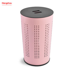 Washing Storage Dirty Clothes Laundry Basket Metal Large Home Storage Basket Laundry Hamper Laundry Basket with Lid 