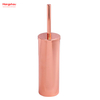 Polishing Electroplating Rose Golden Bathroom Accessories Luxury Set Luxury Family Soap Dispenser Toothbrush Holder Tumbler Soap Dish Toiletbrush Holder Ceramic 